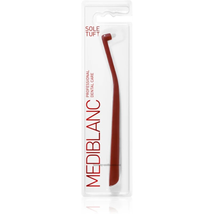 Mediblanc sole tuft single tuft toothbrush